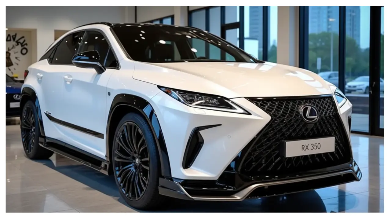 Lexus RX 350 2026 with bold design luxury interior and hybrid power