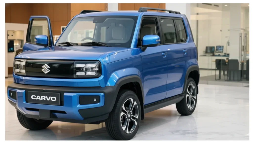 Maruti Cervo budget hatchback with high mileage and compact design