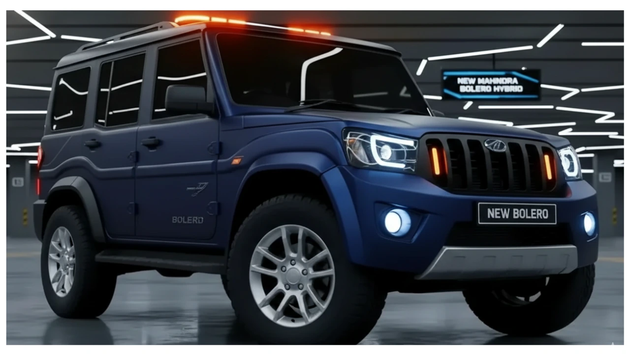 New Mahindra Bolero Hybrid 2026 with modern design and smart features