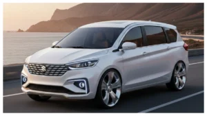 Maruti Ertiga 2026 hybrid 7 seater MPV exterior and interior