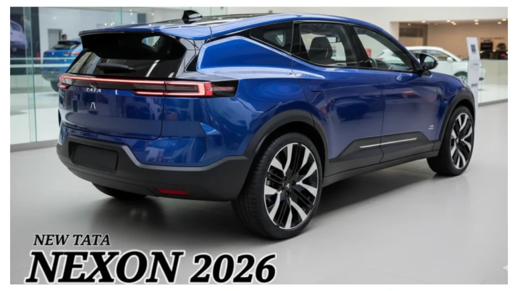 New Tata Nexon 2026 compact SUV exterior view in India