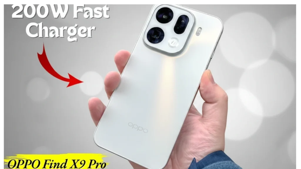 OPPO Find X9 Pro with large display and premium slim design