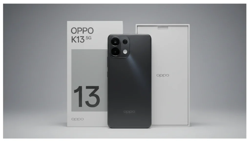 OPPO K13 5G smartphone featuring Snapdragon processor and 7000mAh battery in India