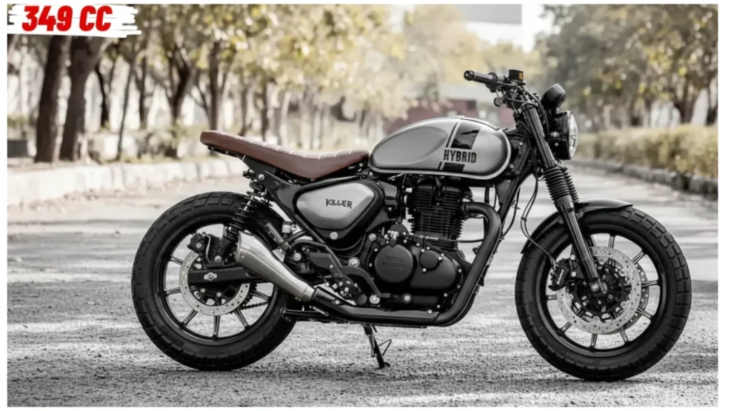 Royal Enfield Hunter Hybrid with electric boost and high mileage