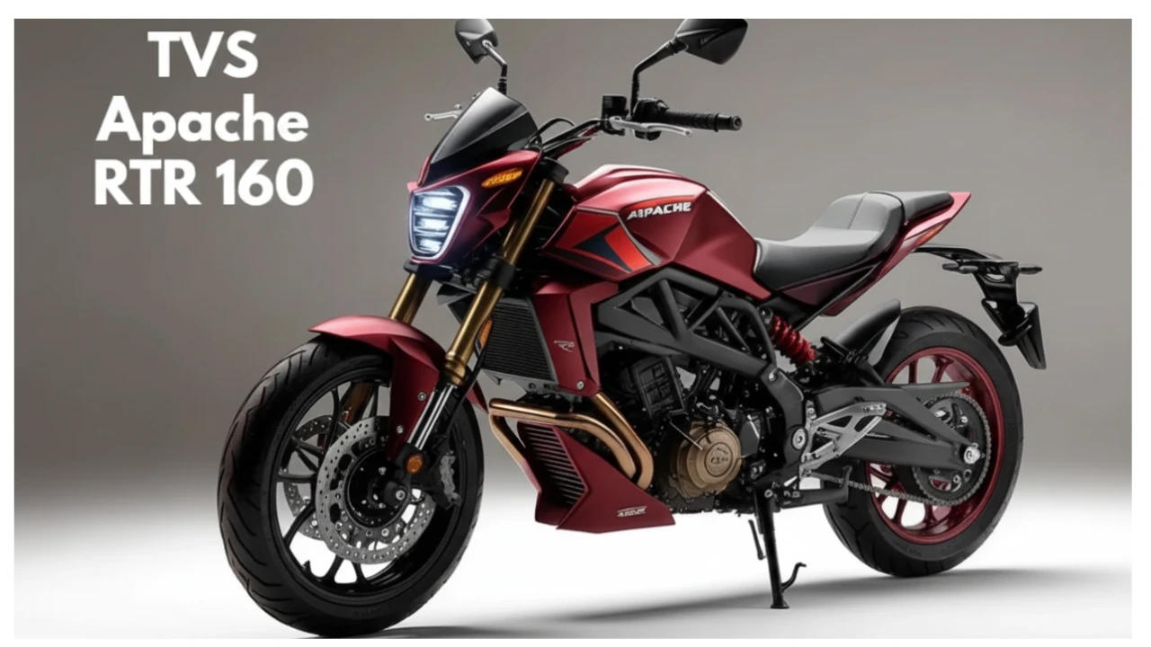 TVS Apache RTR 160 2026 with refined engine and new features