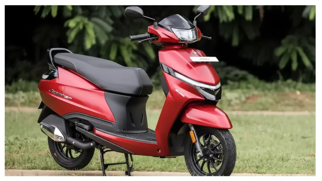 TVS Jupiter 110 stylish scooter popular among college girls in India