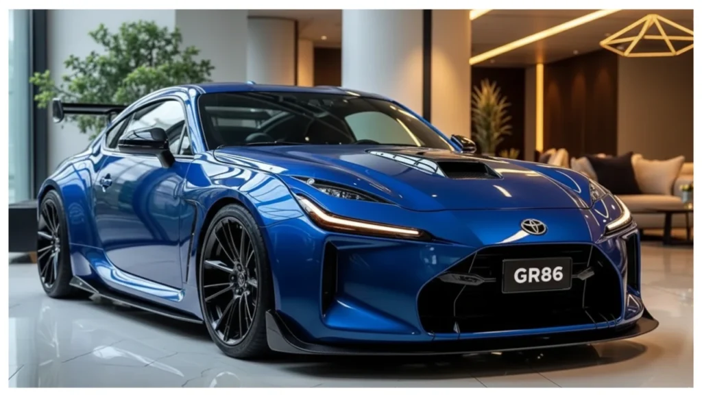Toyota GR86 2026 sleek sports coupe with aggressive design