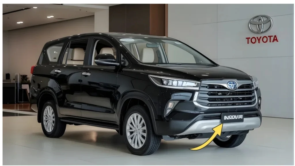 Toyota Innova Crysta 2026 showing premium interior and diesel engine comfort