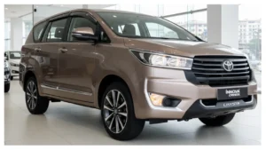 Toyota Innova Crysta with 24 litre diesel engine and premium interior
