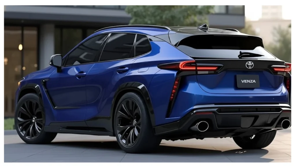 Toyota Venza 2026 premium hybrid crossover with sleek design