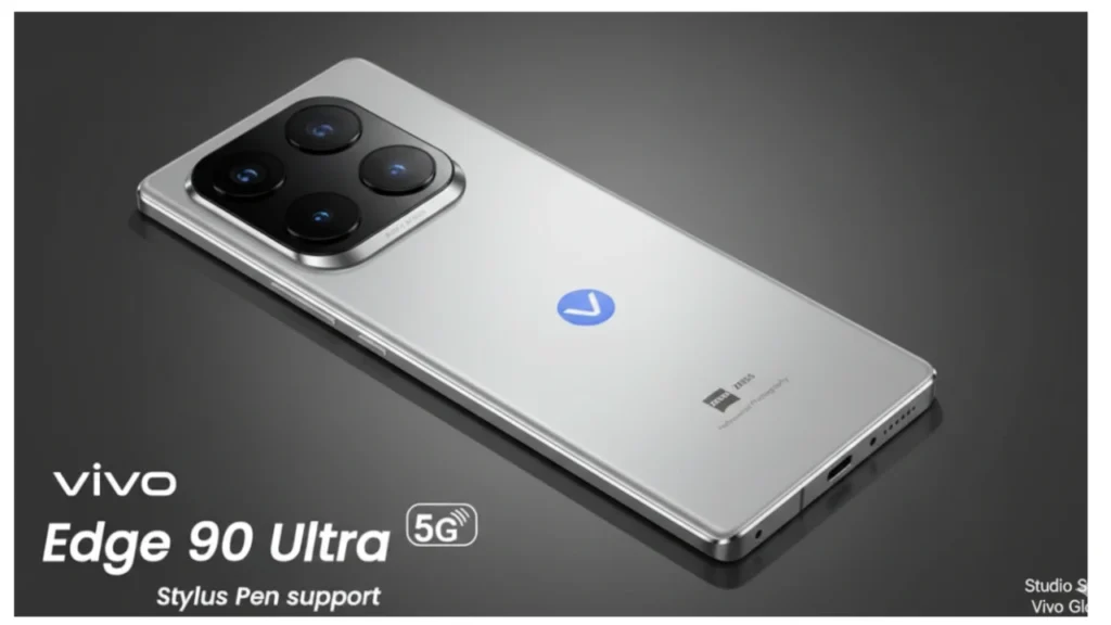 Vivo Smartphone showing 300MP camera design and large battery performance