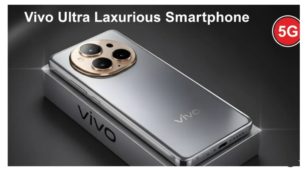 Vivo Ultra Luxurious Smartphone with 290MP camera and curved AMOLED display