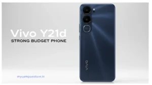 Vivo Y21d showing design and long lasting 6500mAh battery