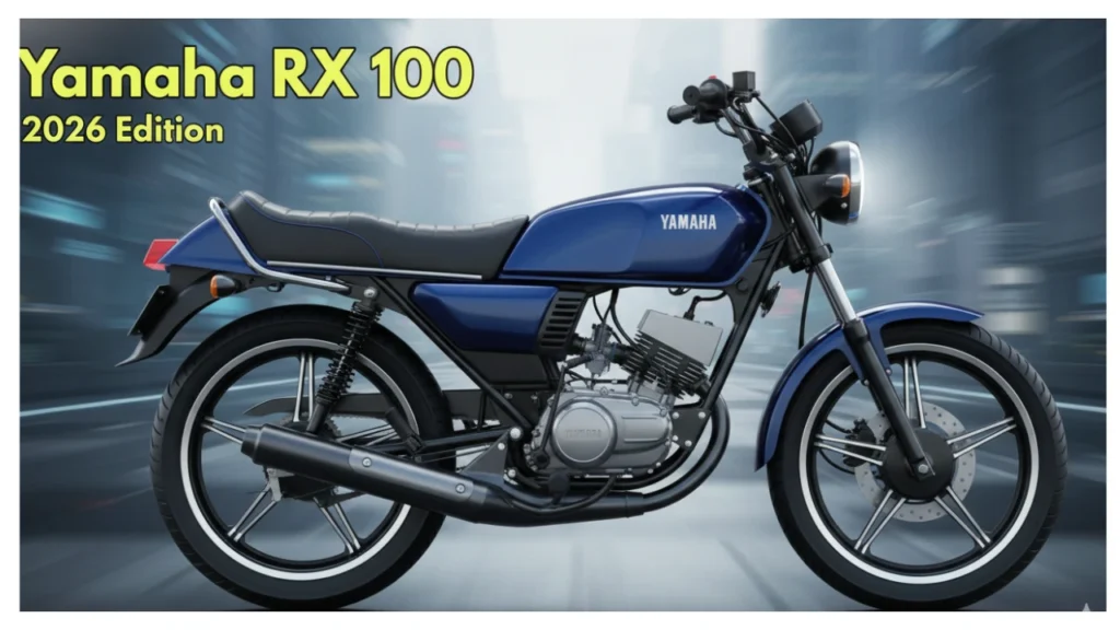 Yamaha RX 100 2026 expected design and mileage details